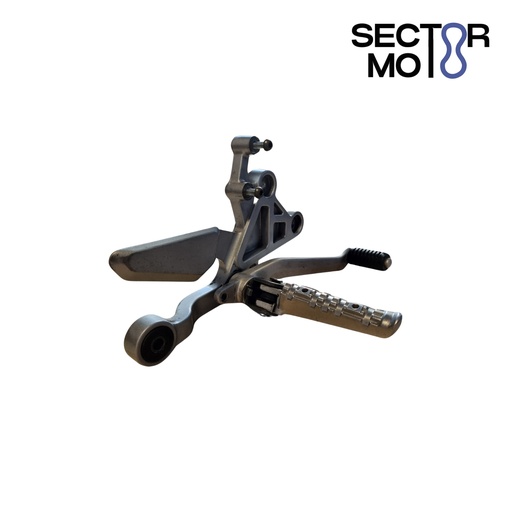 [RECH0000034] Soporte y estribera piloto derecha